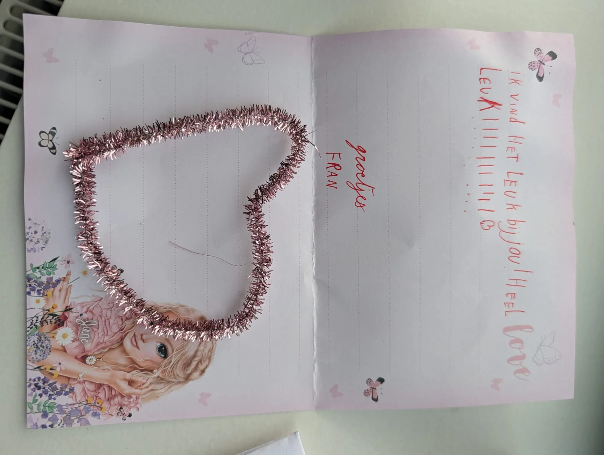 Helden tekening van Fran