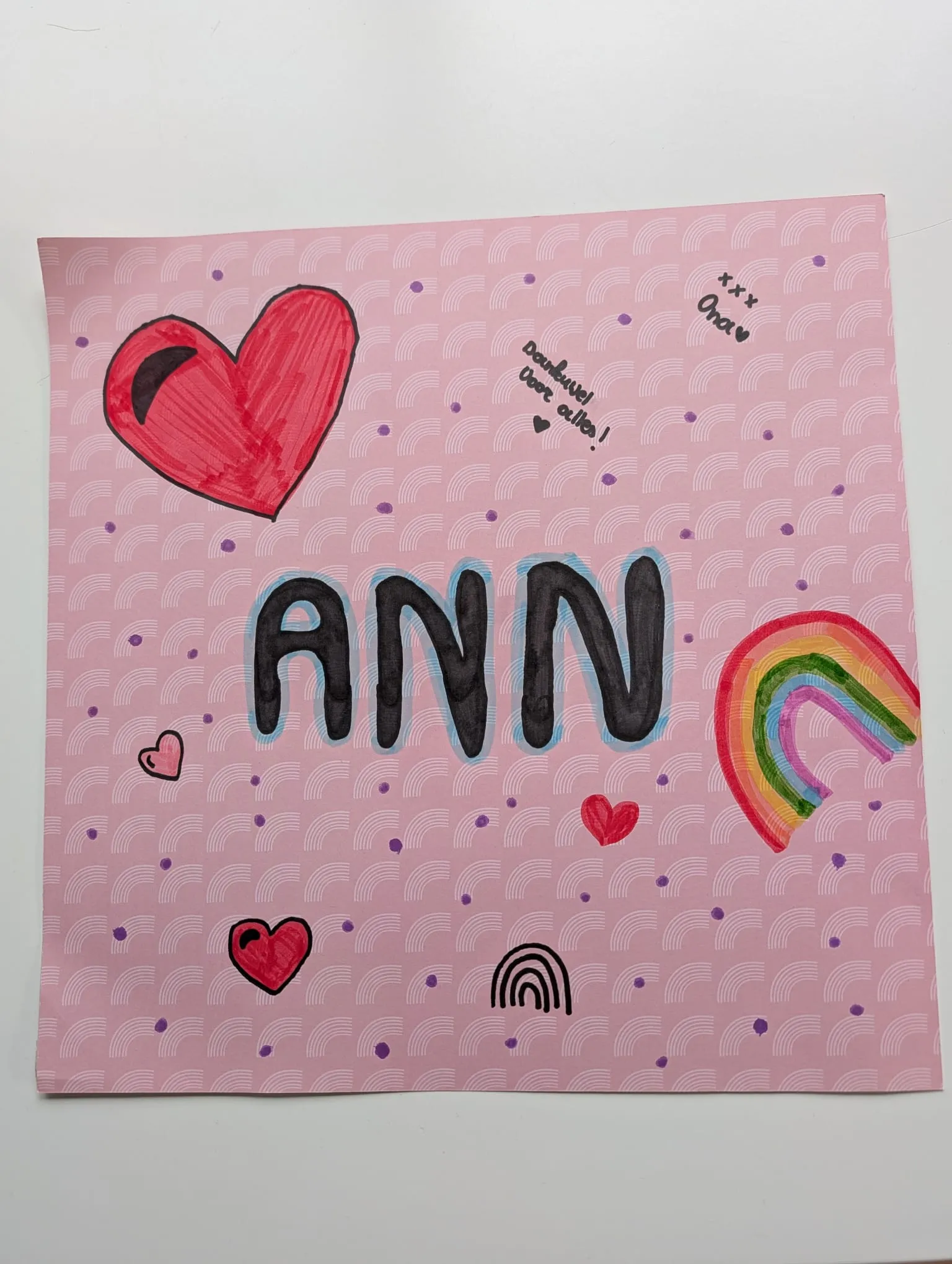 Helden tekening van Ona